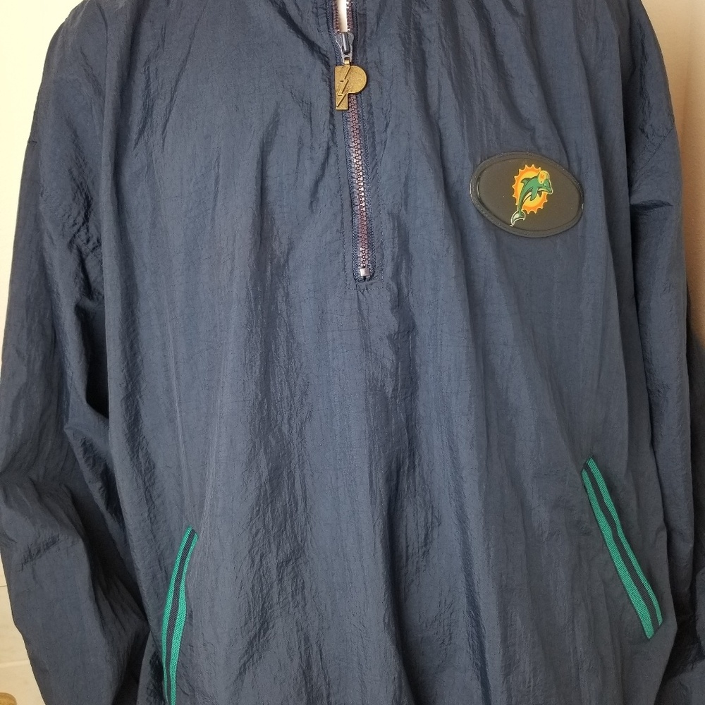 Dolphins men  jacket,  size XL. - Picture 6 of 7